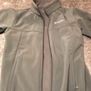 Boys grey Columbia jacket